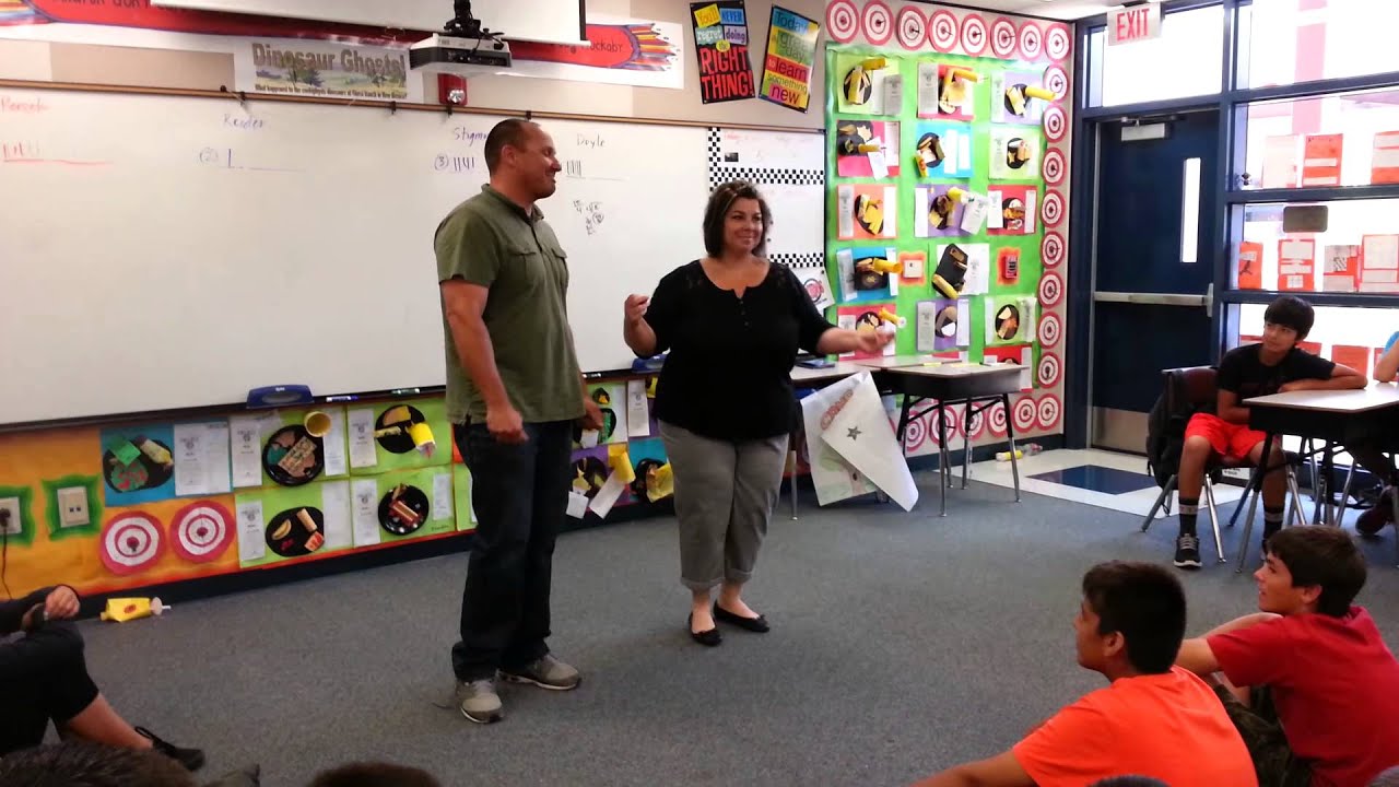 Teachers sing Disney's Frozen Love is an Open Door