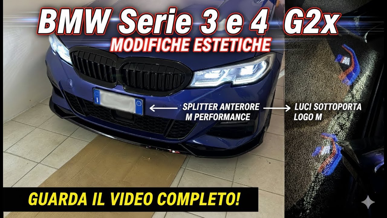 BMW G2x: Come renderla PIÙ AGGRESSIVA con 2 Modifiche Estetiche!