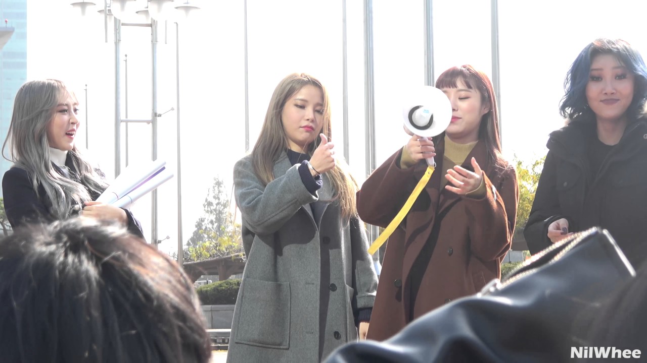 [4K/FANCAM] 161111 뮤직뱅크 미니팬미팅 마마무 full ver.