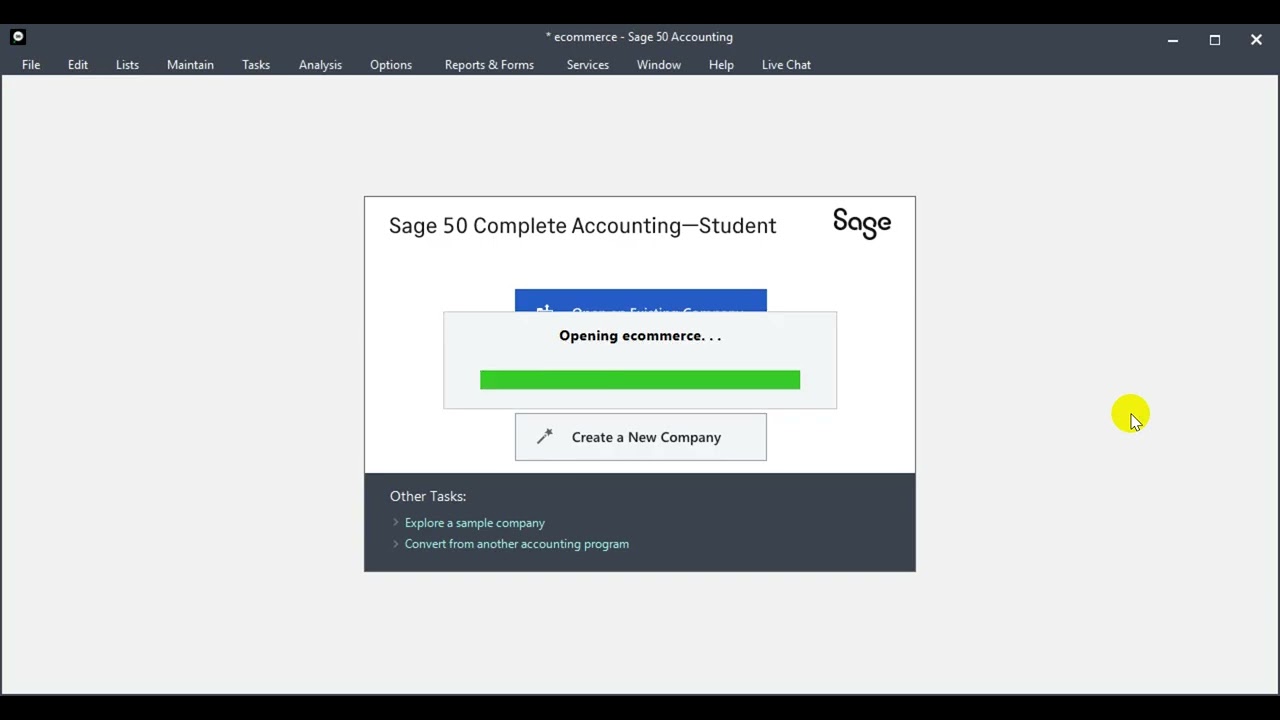 شرح sage 50 (Peachtree) 2024