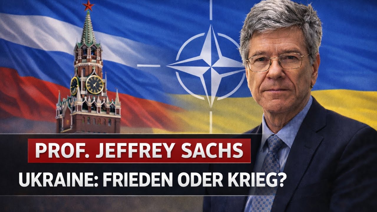Prof. Jeffrey Sachs &ndash; Angriff auf Putins Residenz & warum Europa keinen Frieden will