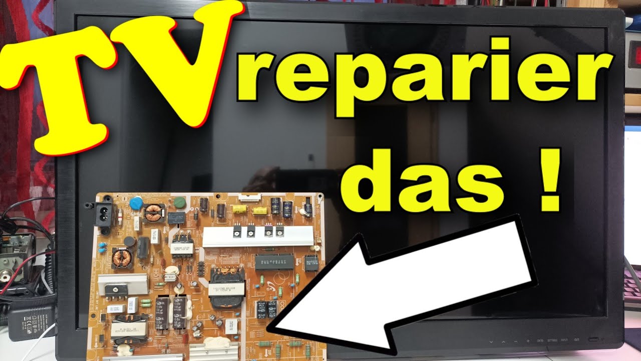 TV defekt ? reparier das Netzteil selber ! Ich zeig Dir die häufigsten Fehler im TV Schaltnetzteil