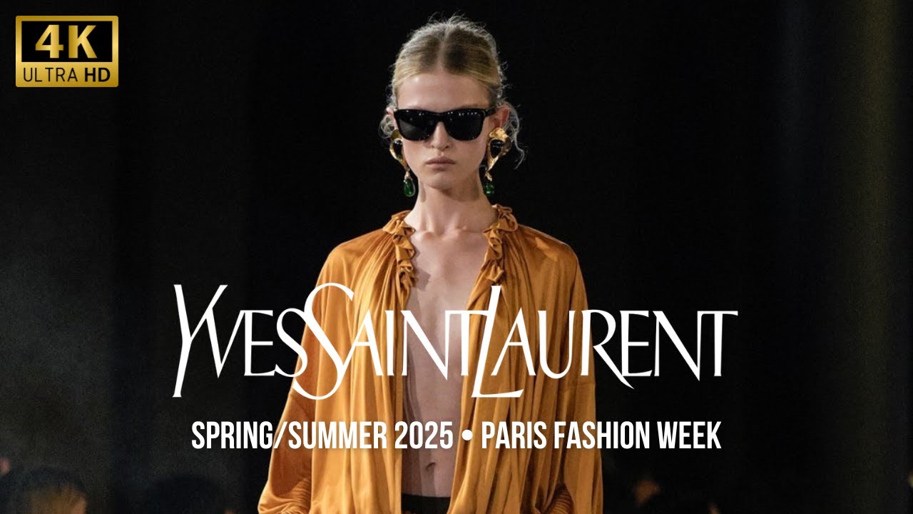 SAINT LAURENT Spring/Summer: Parisian Chic, Vaccarello’s Vision