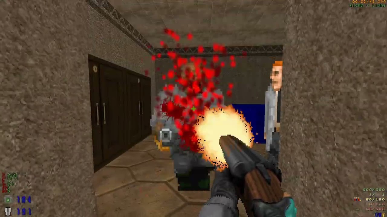 map for my doom mod: hotel district