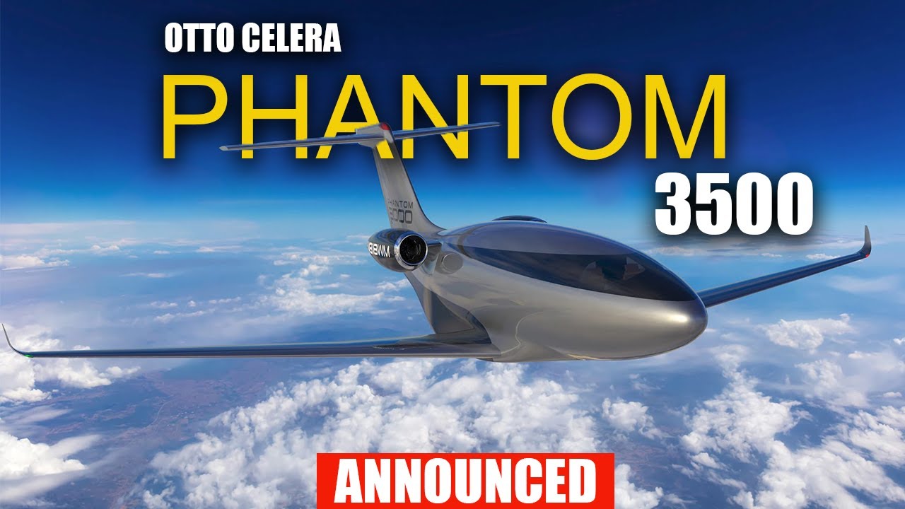 Otto Aviation Announces Otto Calera Phantom 3500 | The Future of Private Jets Has Arrived!