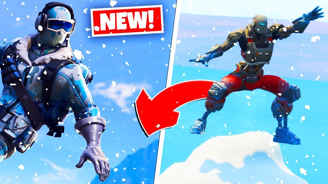 NEW FORTNITE SNOW MAP In Fortnite Battle Royale