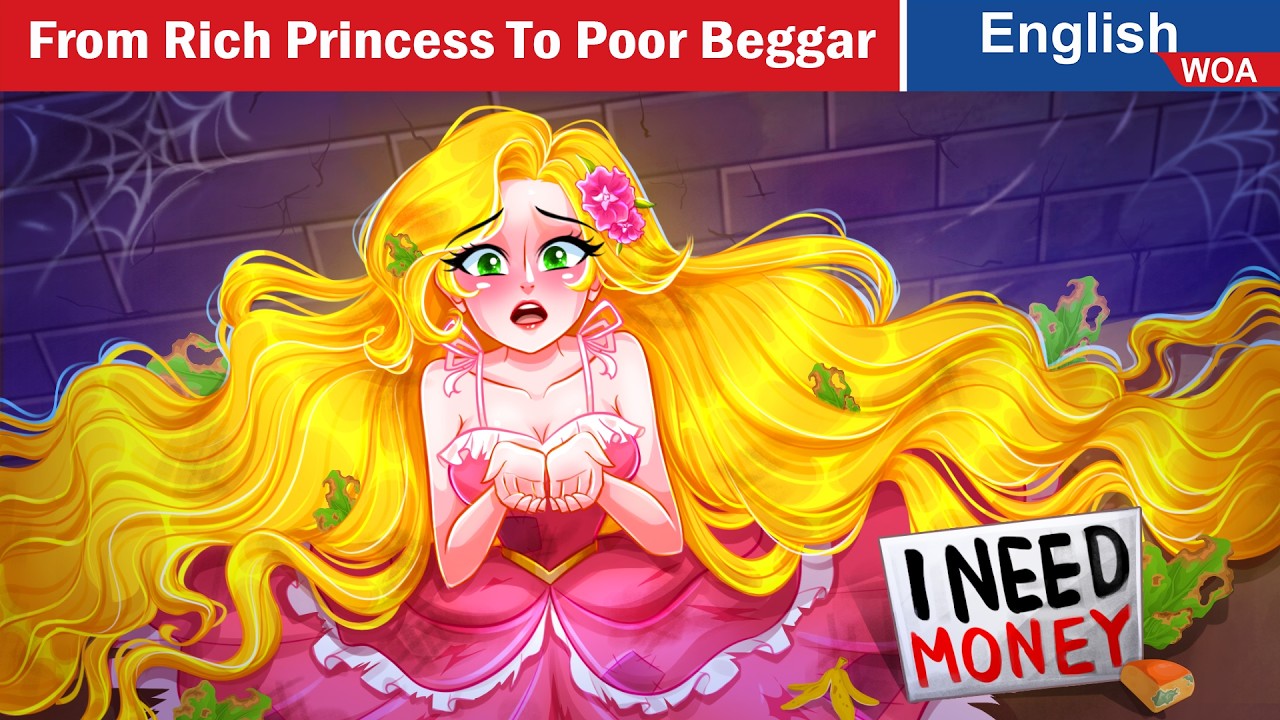 From Rich Princess To Poor Beggar: Rapunzel's Biggest Mistake | Stories for Teen @OnceUponAClueFRT​