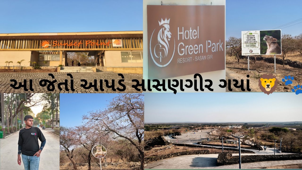 આ જેતો આપડે સાસણગીર ગયાં 🦁🐾❣️ #Visvash #Solanki #vlogs 