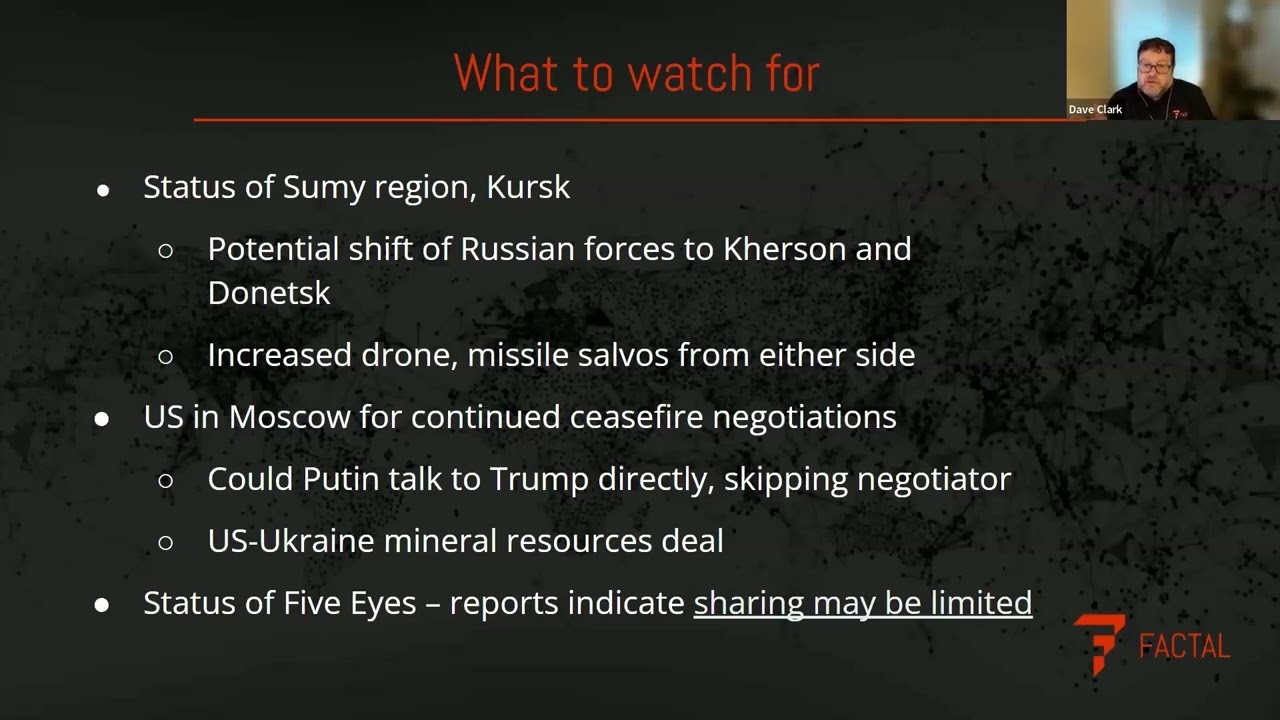 Dave Clark on ceasefire proposal | Global Security Briefing | March 13, 2025