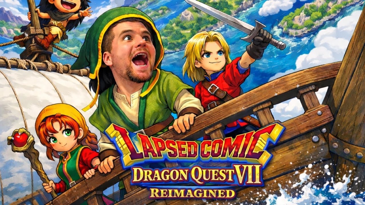 Dragon Quest VII Reimagined Gameplay / Classic JRPG Adventure Returns