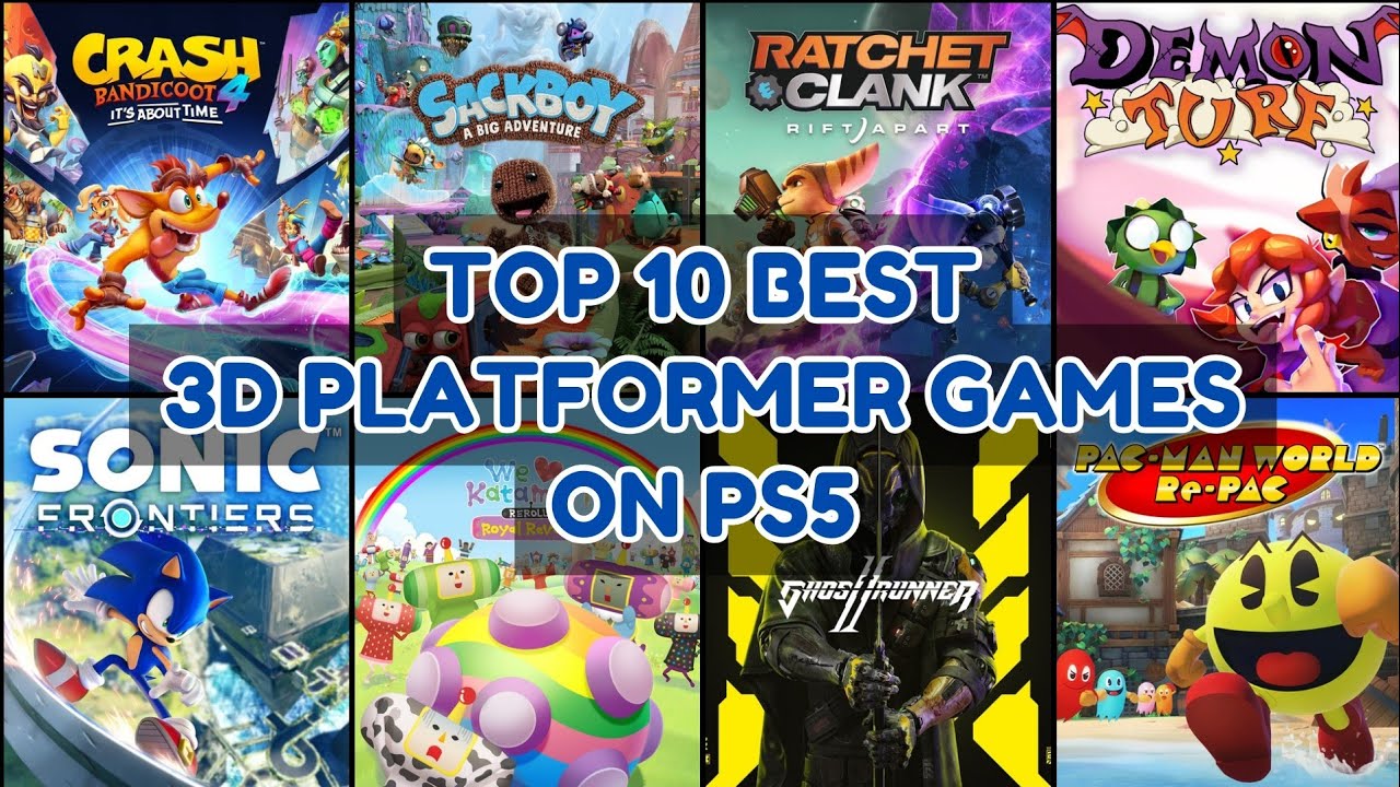 Top 10 Best 3D Platformer Games On PS5 | 2024