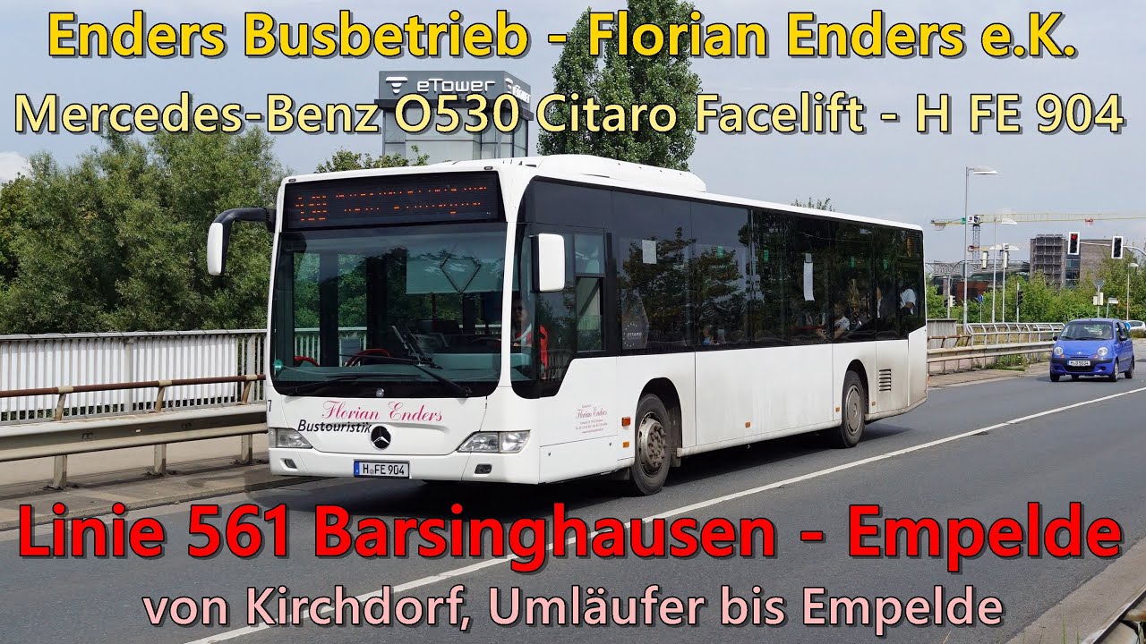 [Sound] Bus Mercedes-Benz O530 Citaro Facelift von Enders Busbetrieb - H FE 904