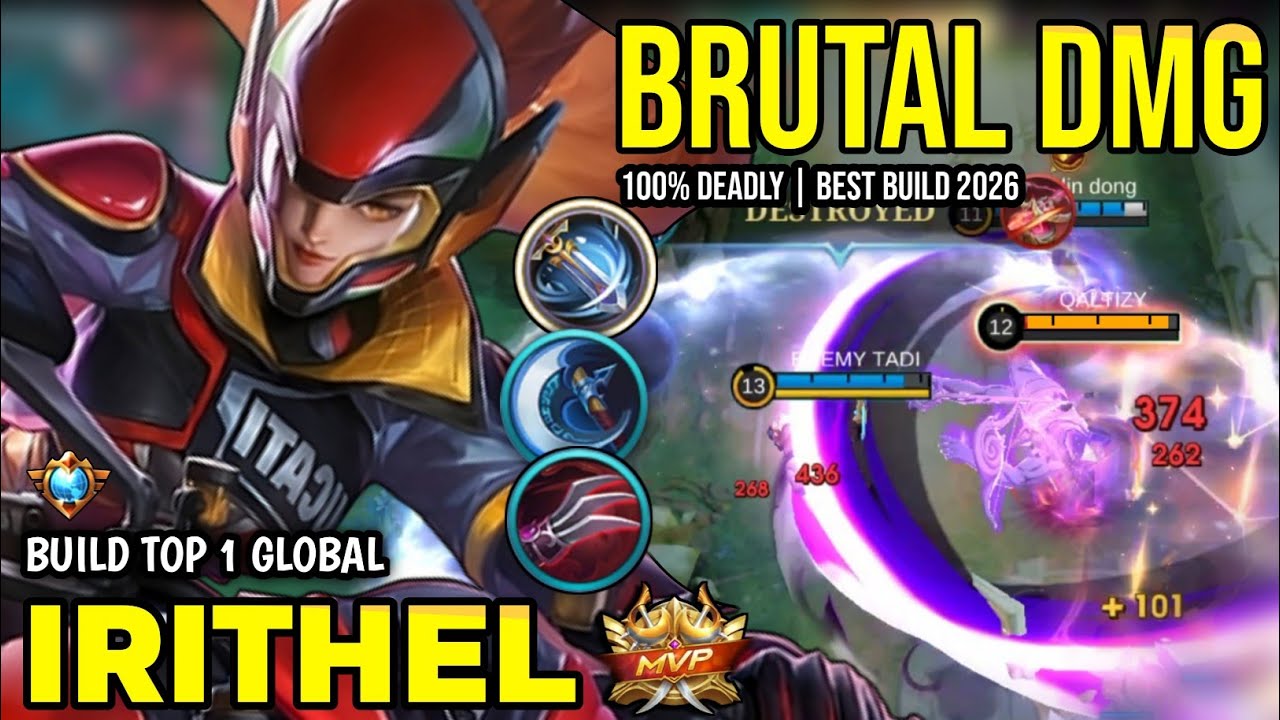 IRITHEL BEST BUILD 2026 | BUILD TOP 1 GLOBAL IRITHEL GAMEPLAY | MOBILE LEGENDS✓