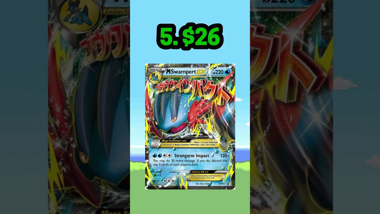 Top 10 Most Expensive Swampert Pokemon Cards