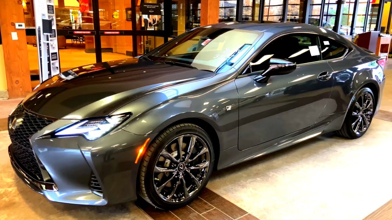 2021 Lexus RC350 F Sport Black Line Edition Walkaround