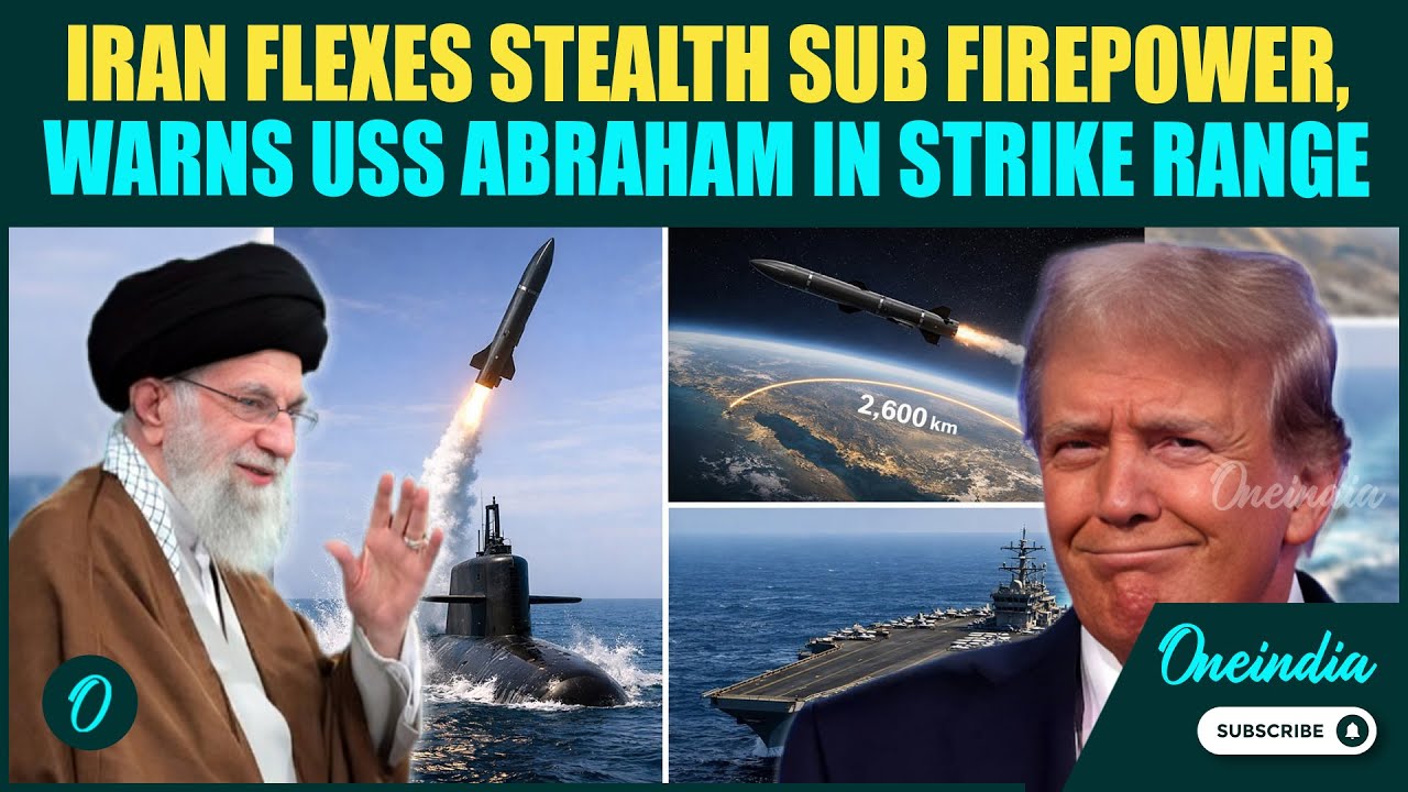 US vs Iran BREAKING: Iran Unveils KILLER Missile with 2600 KM Range, TEASES To Strike USS Abraham