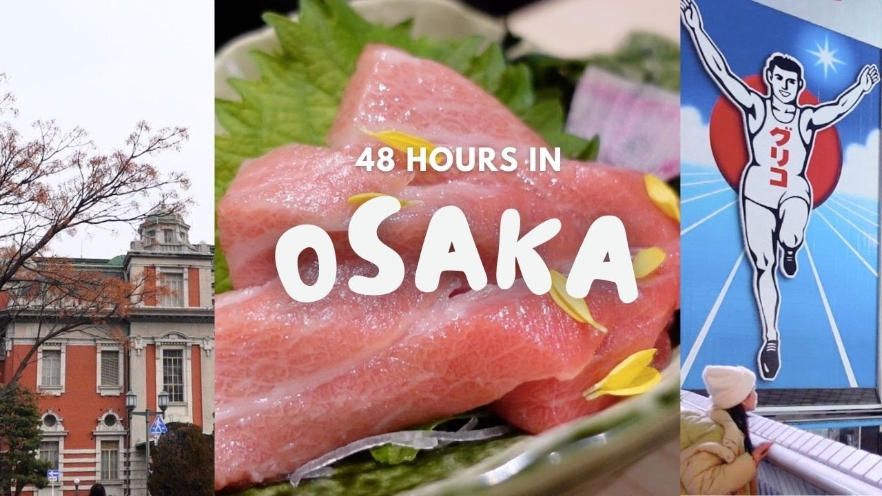 Osaka Vlog 🇯🇵 Art Island, Local Food, Namba, Dotonbori, Shopping!