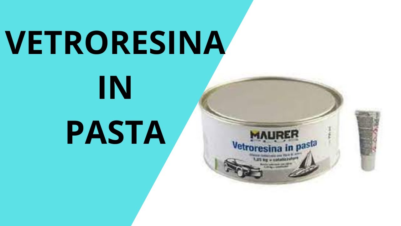 Come usare la VETRORESINA