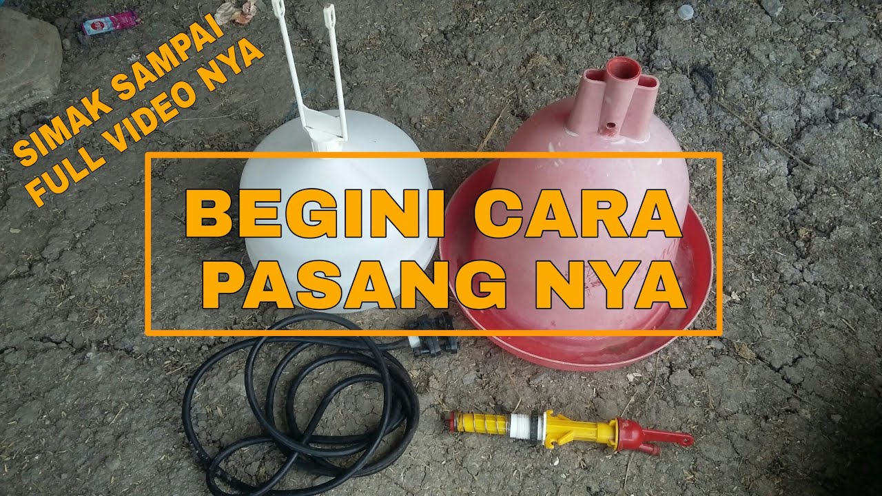 TUTORIAL MEMASANG GALON OTOMATIS LENGKAP