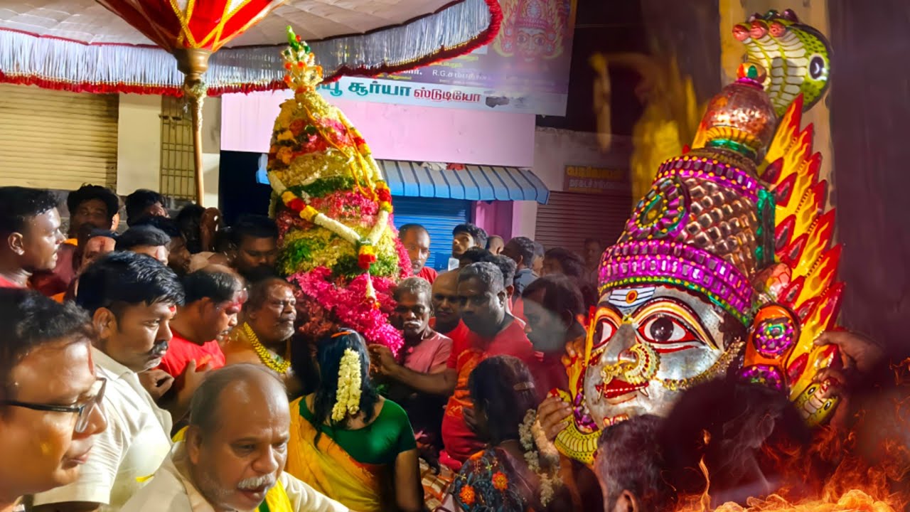 Gudiyattam Gangaiamman Tiruvizha kaappu kattuthal குடியாத்தம் கெங்கையம்மன் கோயில் திருவிழா Part 2
