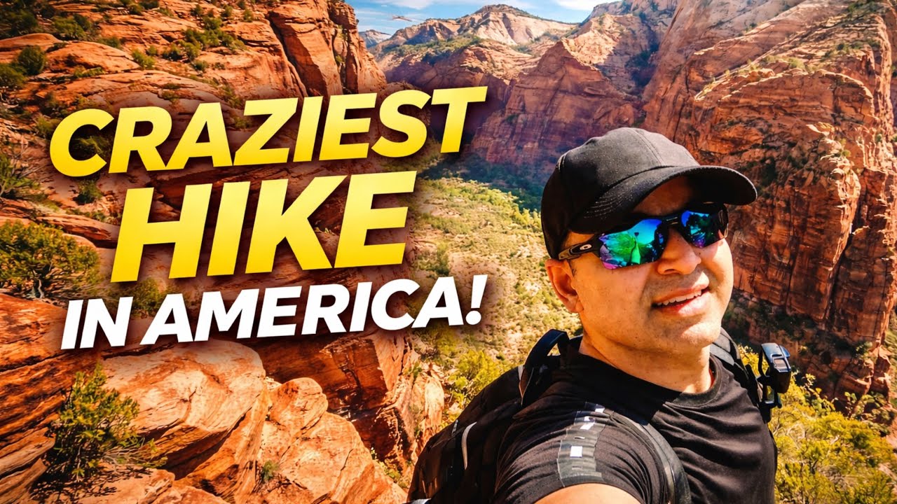 Angels Landing: The Scariest Hike in America | Not for the Faint-Hearted