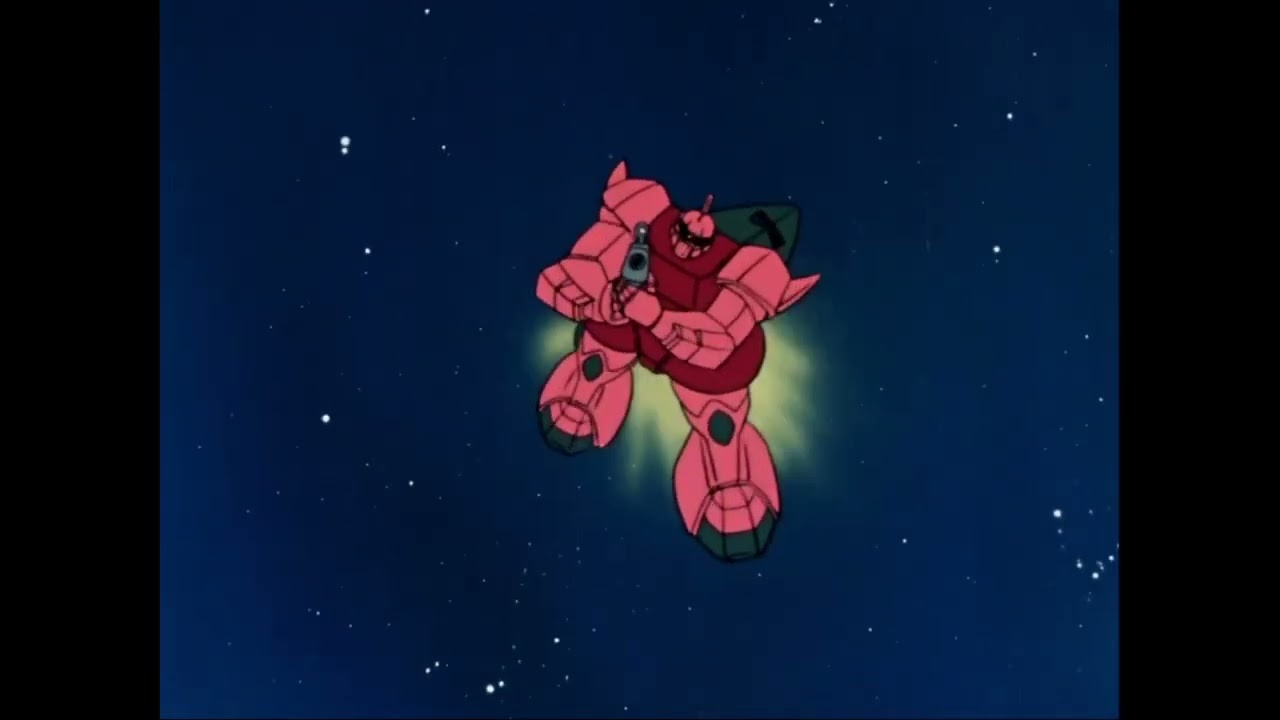 Mobile Suit Gundam 0079 - Here Comes Char / Char Ga Kuru plays for the first time