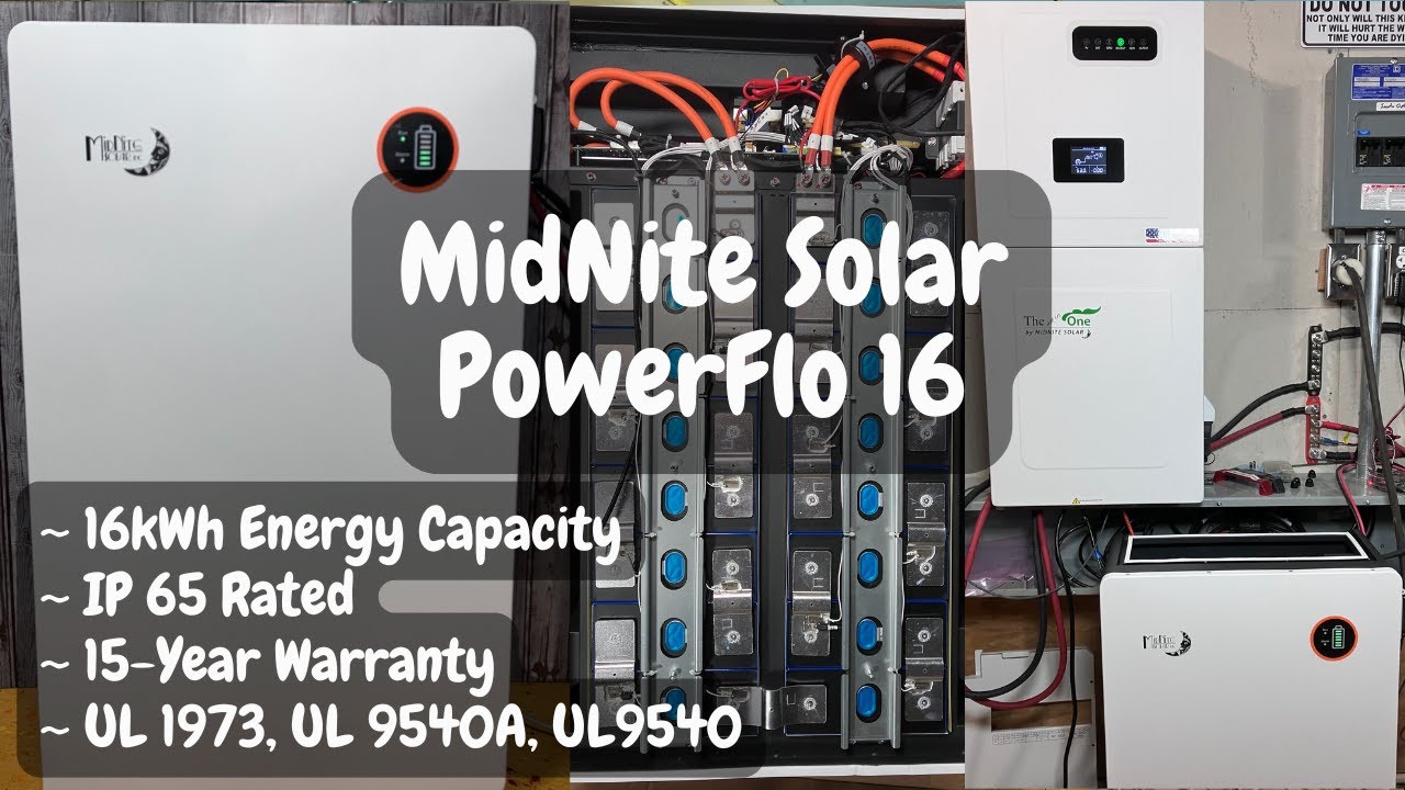 Первый взгляд: MidNite Solar PowerFlo 16 – настенный аккумулятор емкостью 16 кВт·ч!