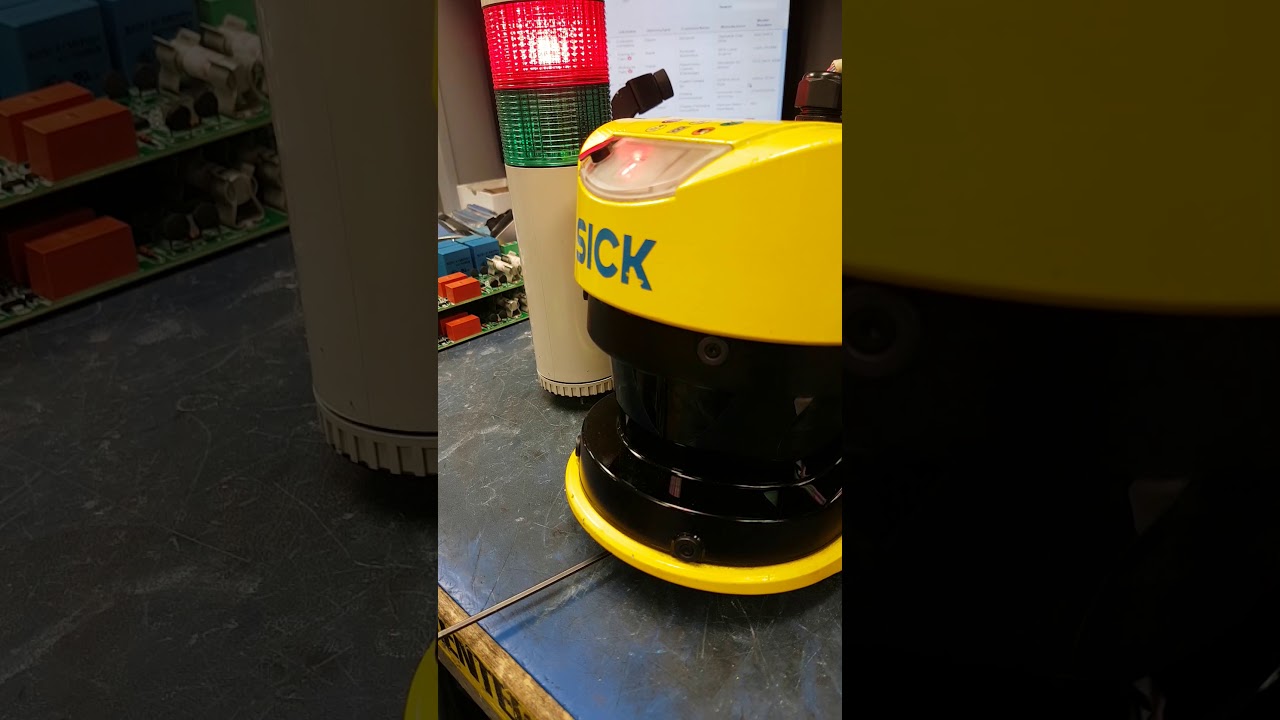 TEST RUN - SICK LASER SCANNER - S30A-7011BA