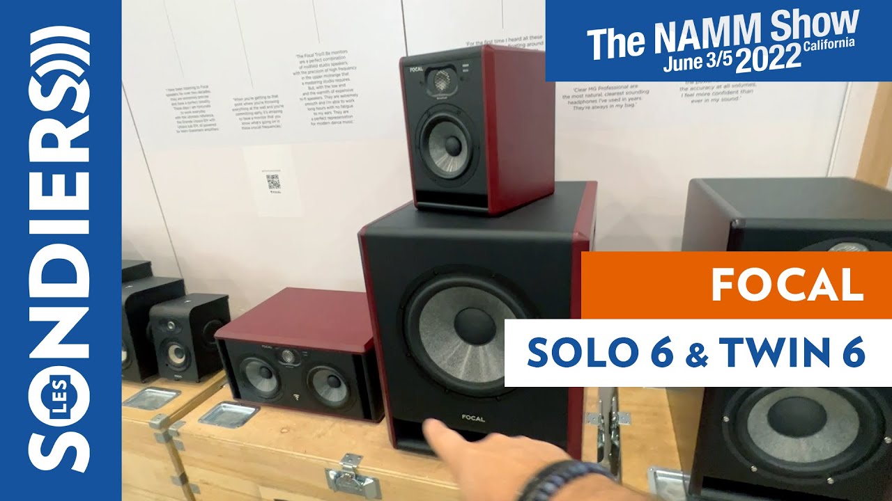 [NAMM 2022] FOCAL SOLO 6 et TWIN 6 : nouvelle gamme d'écoutes de monitoring ST6 avec fonction focus