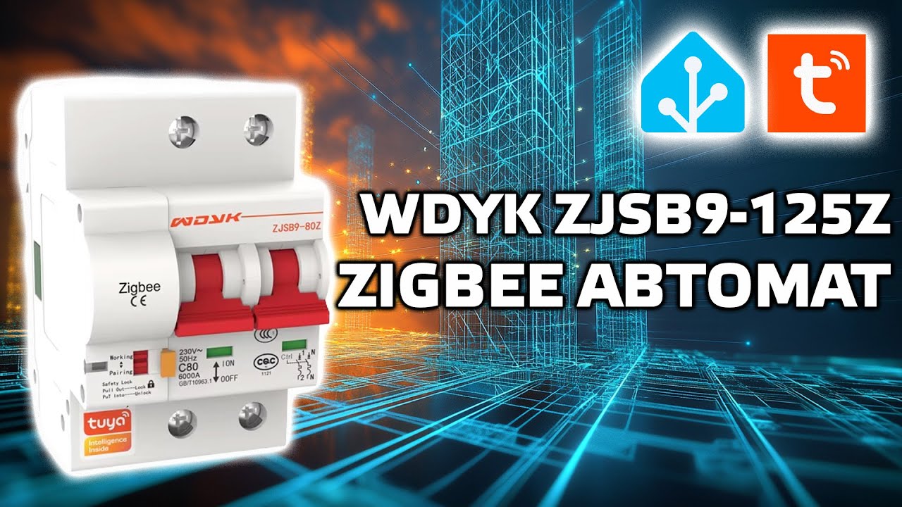 Zigbee DIN реле WDYK ZJSB9-125Z - обзор, интеграция в Home Assistant, тестирование