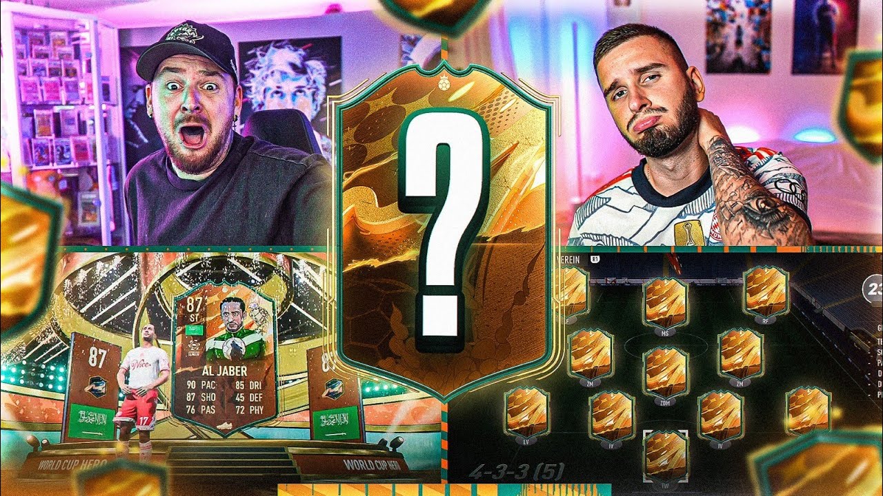 RANDOM WORLD CUP HERO PACK SQUADBUILDER BATTLE vs GEBROCHENEN KROATEN 💀🤦&zwj;♂️ @IamTabak  FIFA 23 SBB