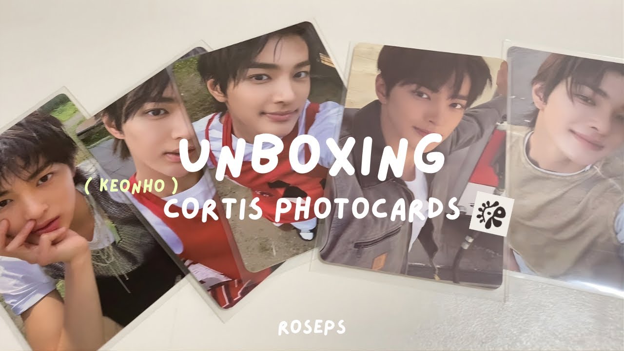 unboxing แกะการ์ดกอนโฮ cortis🐶 | roseps