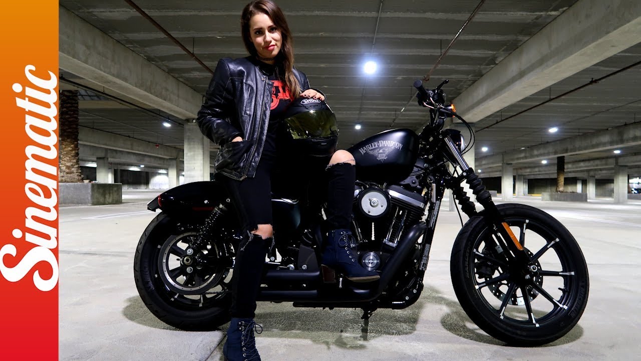 MY FIRST TIME ON A MOTORCYCLE! | HARLEY DAVIDSON (IRON 883)