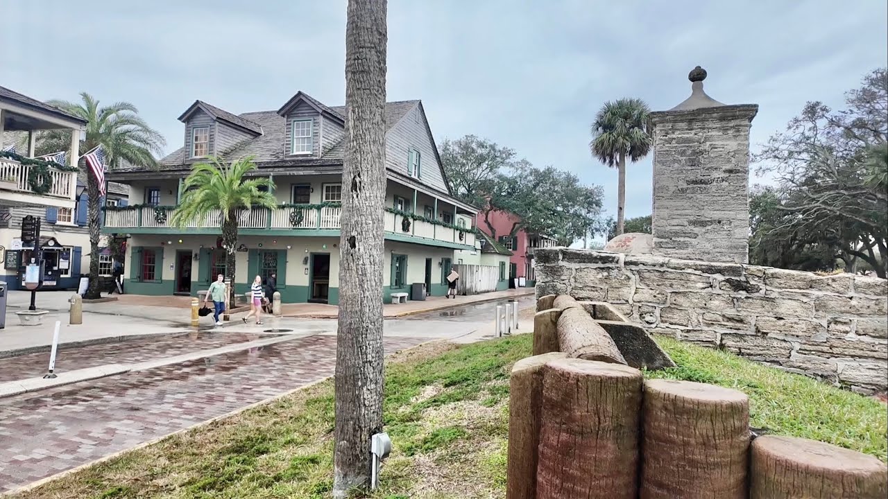 The Oldest City In America On Last Day Of Year - St Augustine Florida / Wax Museum & Old Jail Tour