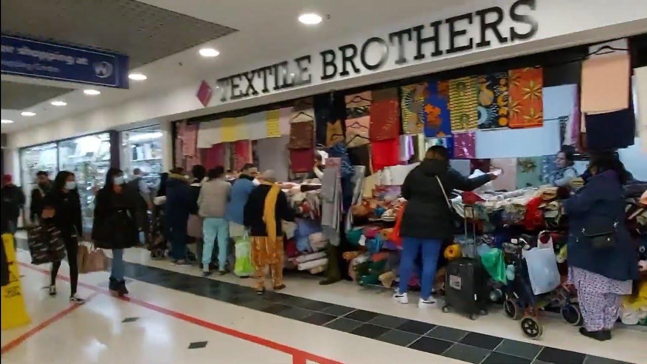 4K City of Wolverhampton market & shopping centre
