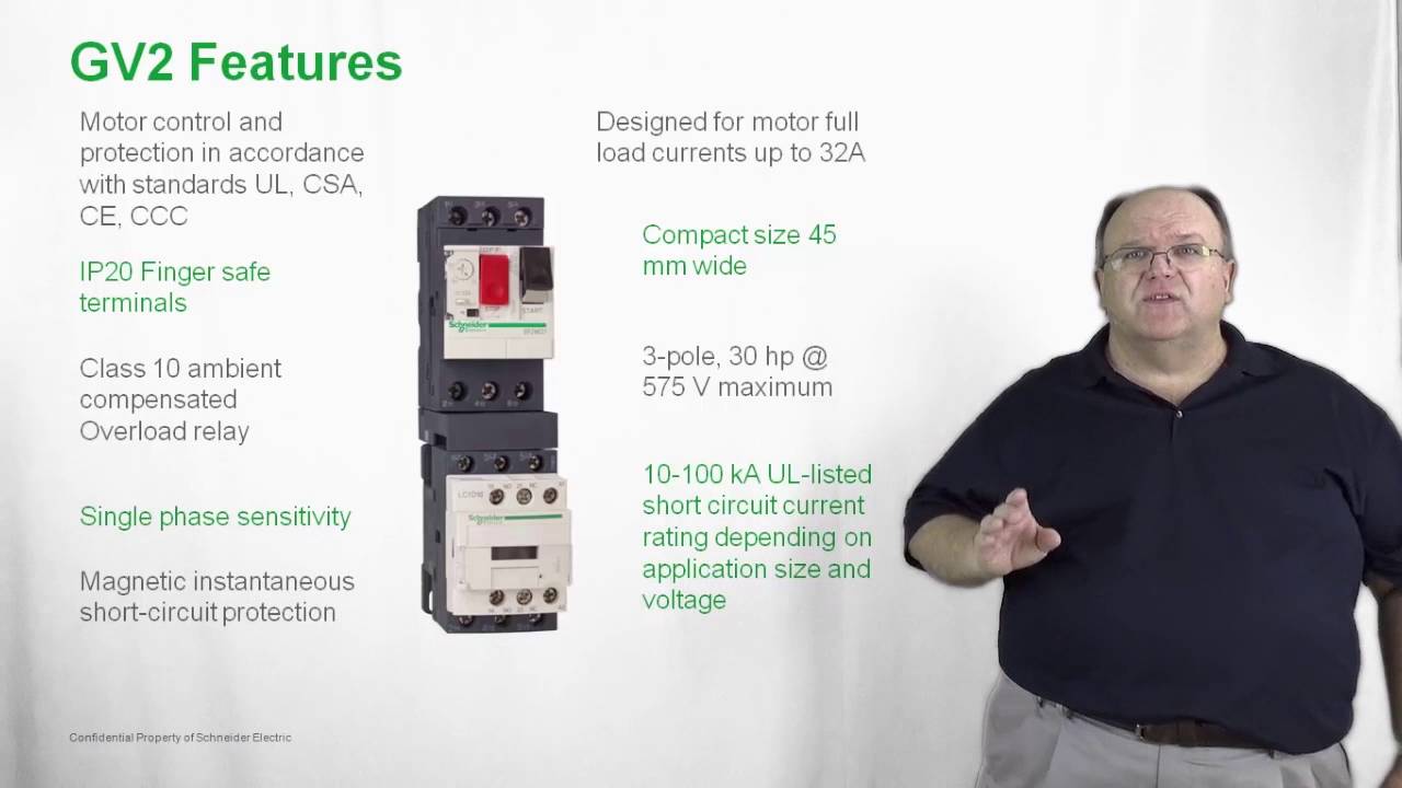 TeSys&trade; GV Manual Motor Starters and Protectors