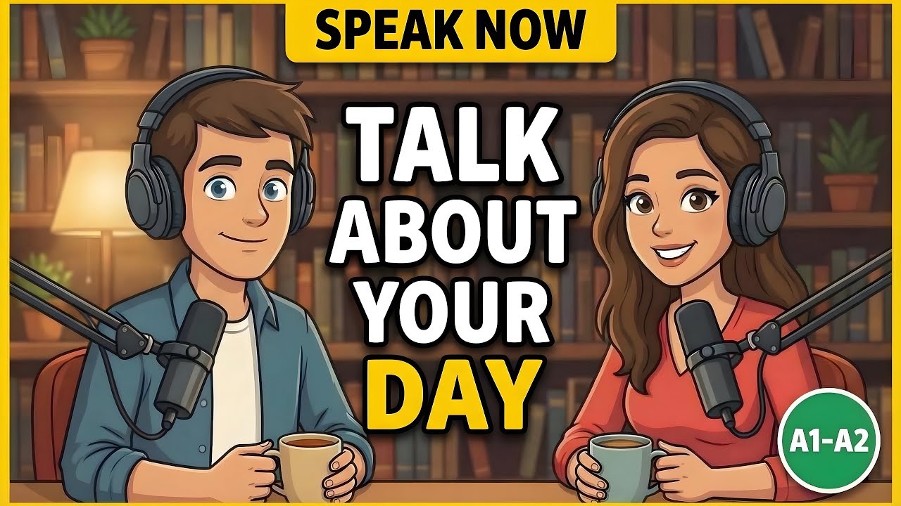 Learn How to Describe Your Day | English Speaking Practice for Beginners | English Podcast