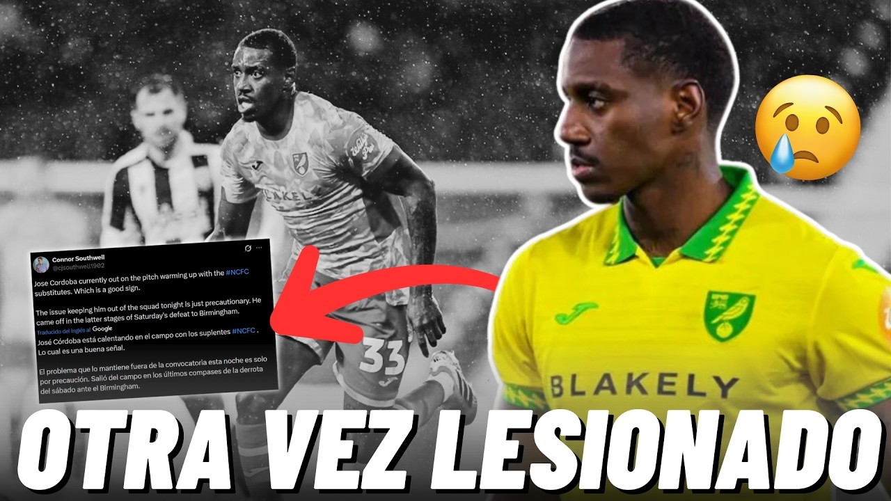 🚨ALERTA: OTRA VEZ PANAMEÑO JOSÉ CÓRDOBA SE HABRÍA LESIONADO A POCOS MESES DEL MUNDIAL