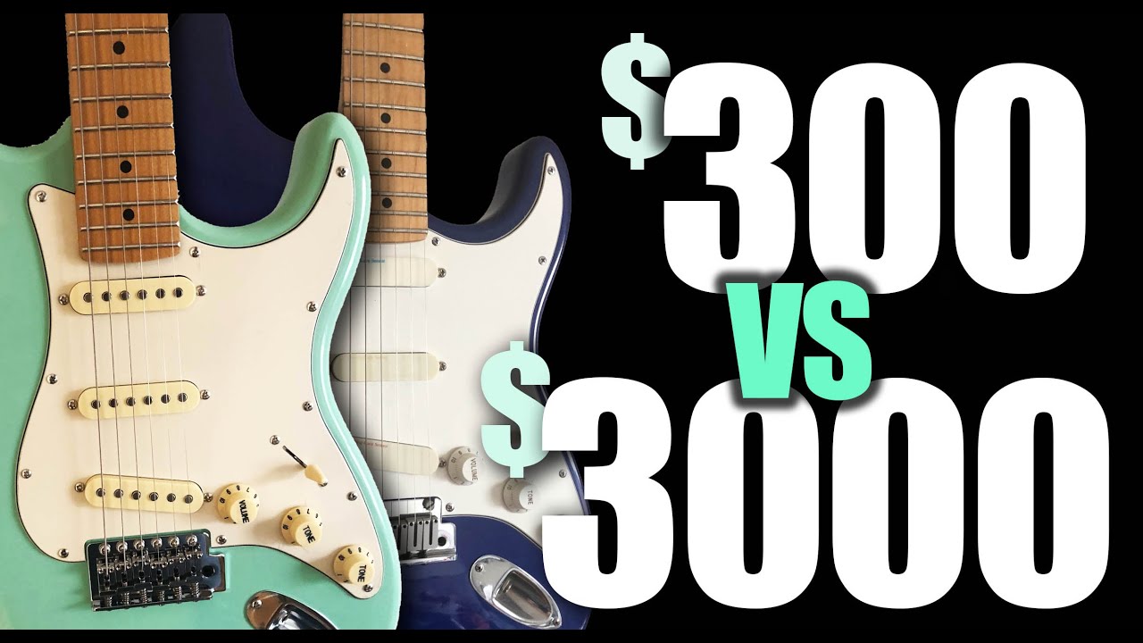 $300 Jet Strat VS $3000 Fender USA Strat!