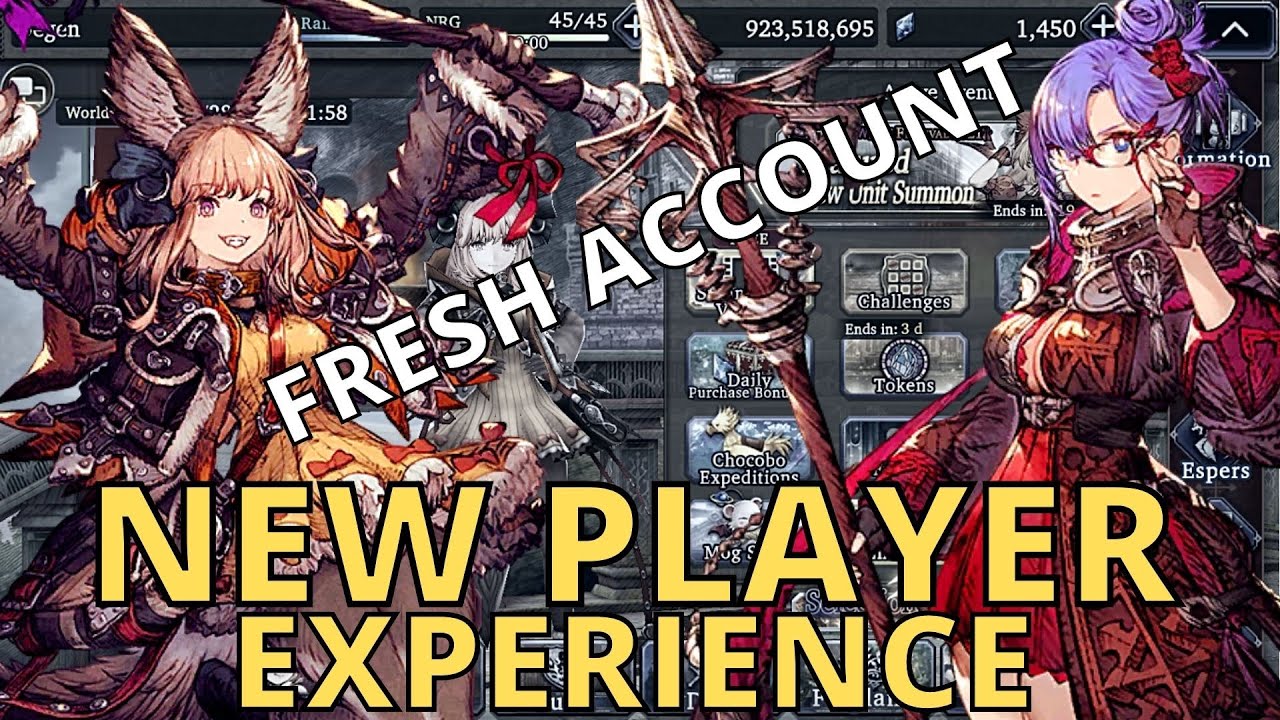 WOTV | New Player Progress & Guide! | NEW ACCOUNT | War of the Visions FFBE