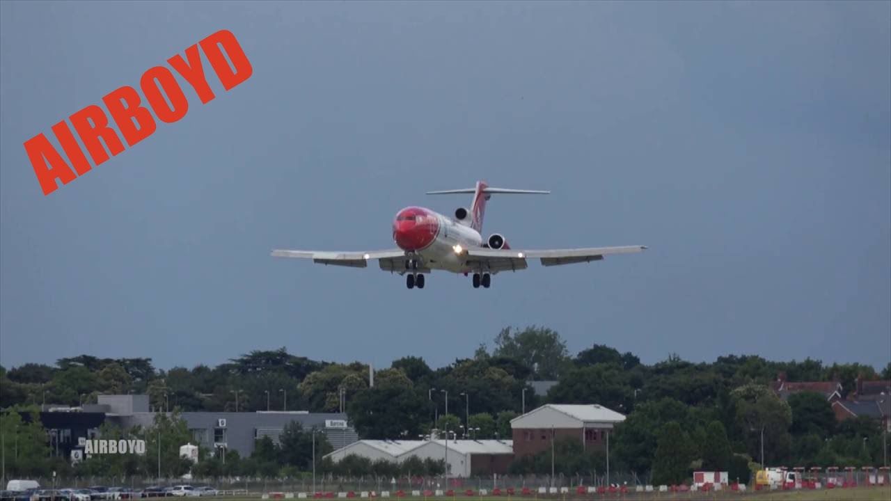 Boeing 727 Flight Demonstration - Farnborough Airshow