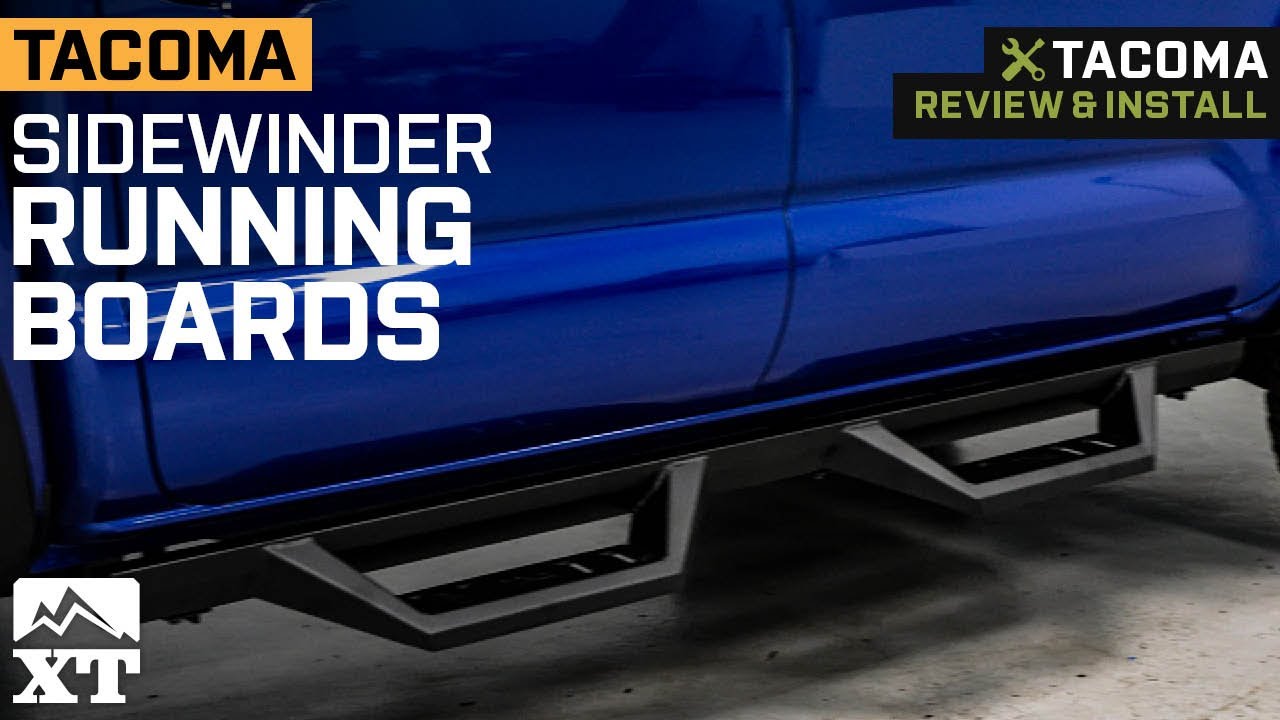 2005-2023 Tacoma Sidewinder Running Boards Review & Install
