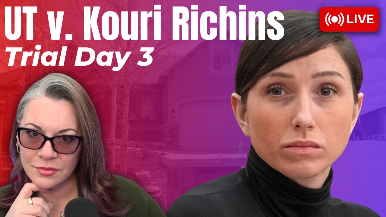 LIVE TRIAL | UT v. Kouri Richins - Trial Day 3 - Prosecution Case. CSI Cross-Examination