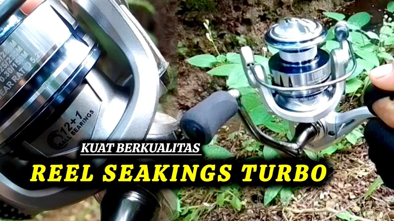 SEAKINGS TURBO REEL PANCING TENAGA BADAK RINGAN TANGGUH DI SPOT