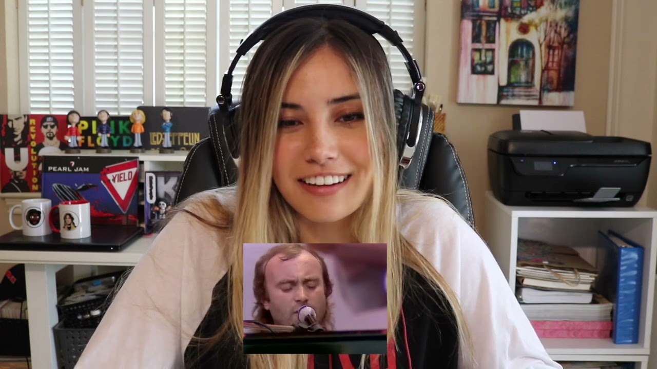 Against All Odds (Live Aid) by Phil Collins Reaction