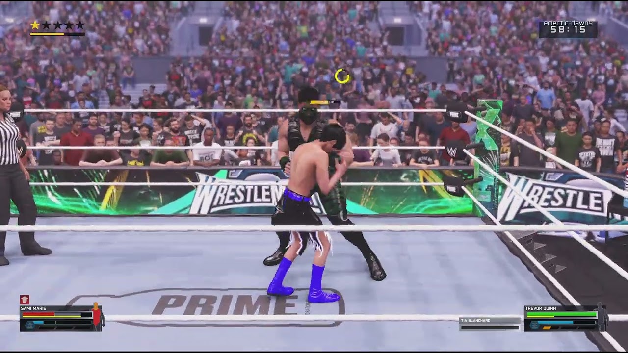 Trevor Quinn Vs Sami Marie Wrestlemania 40 Full Match