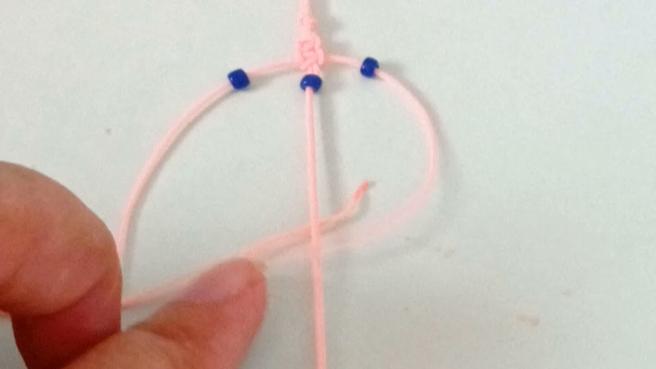 Pulsera mostacilla triple