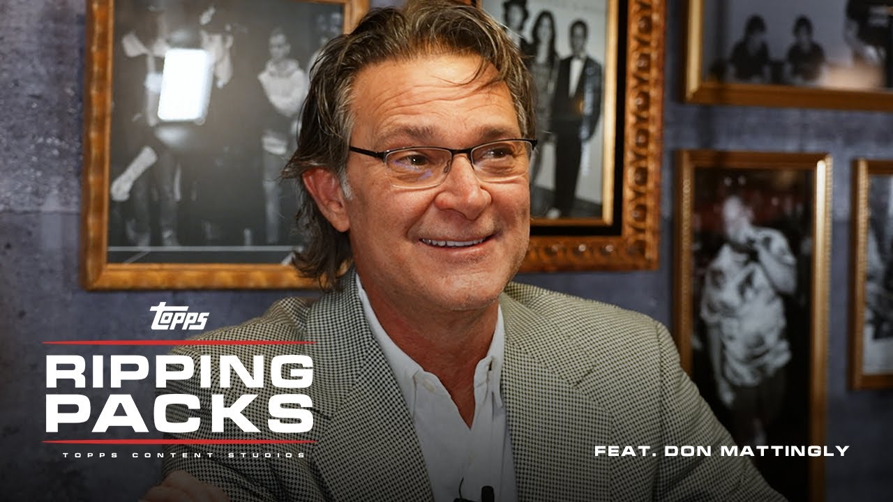 RIPPING PACKS: DON MATTINGLY opens 1984 TOPPS!