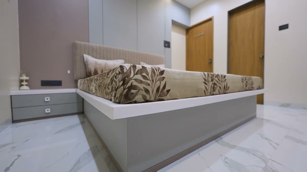 Modern Home Interior Tour | Minimal & Elegant Design of 3 BHK flat | 9404055706