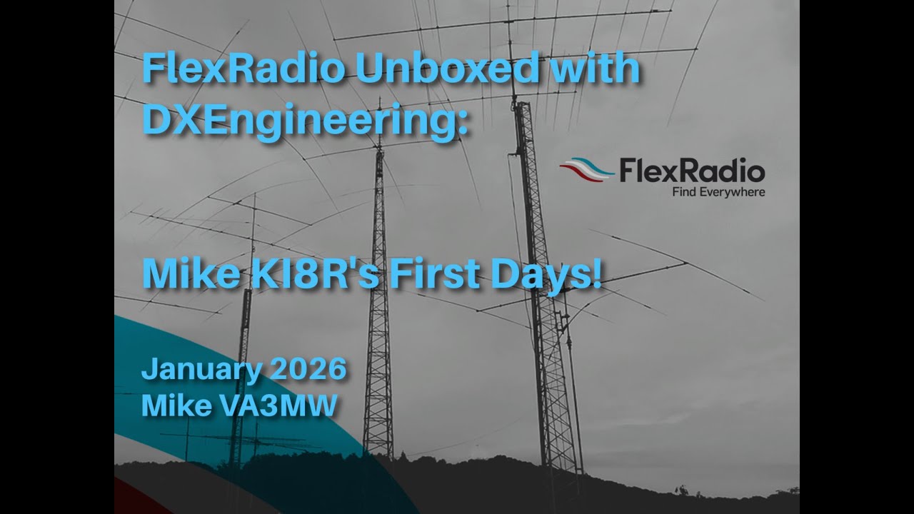 Is SDR Really This Easy? Mike KI8R’s First Look at the FLEX-8000